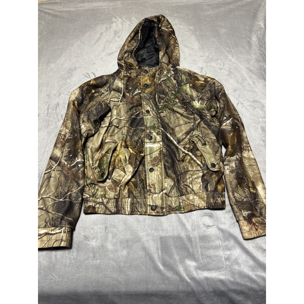 Remington Kids Youth 16/18 Realtree Camo Hooded Zip Lined Hunting Jacket
